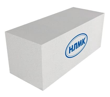 Блок газобетонный стеновой D300 B1,5 625х375х250 НЛМК